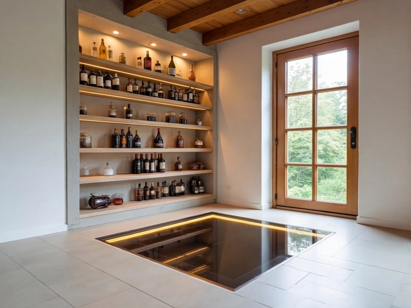 plancher de verre au sol à cambrai